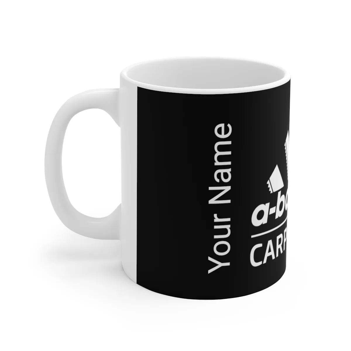 Personalized 11oz Badass Carpenter Coffee Mug, Great Gift - Image 3
